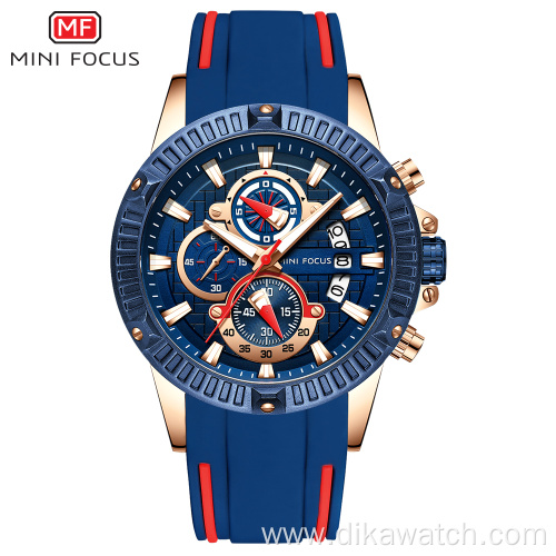 MINI FOCUS Chronograph Mens Watches Brand